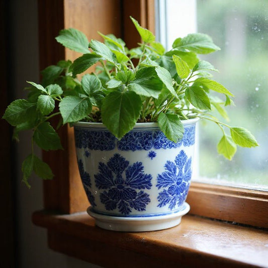 Blue and White Plant Pots Add Elegance to Indoor and Outdoor Spaces in South Africa - Future Decor