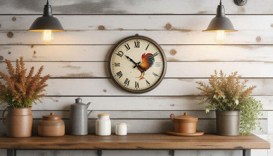 Elevate Your Home with Decorative Rooster Clocks: A Must-Have for Farmhouse Style in Pretoria - Future Decor