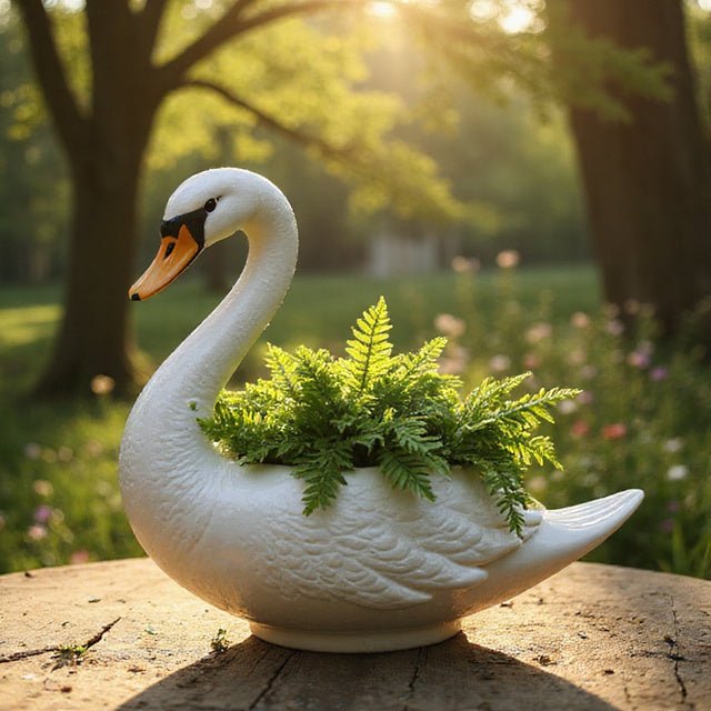 Elevate Your South African Garden with Elegant Swan Planters as a Must Have Decor Trend - Future Decor