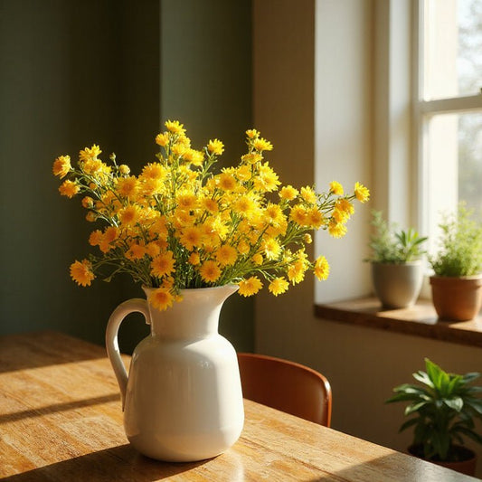 "How to Transform Your Home with Tiny Yellow Flowers for a Cheerful Décor" - Future Decor