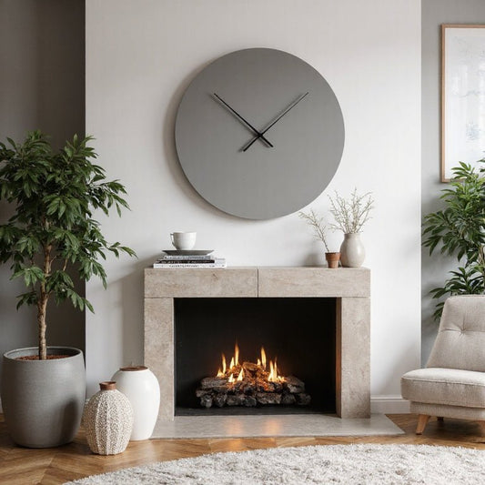 Timeless Elegance Transform Your Space with a Grey Wall Clock - Future Decor