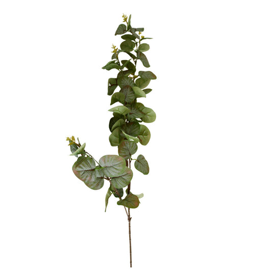 Decorative Green and Red Artificial Leaves with Flowers