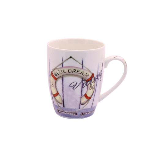 Blue Dream Victory Ceramic Lifering Mug - Future Decor
