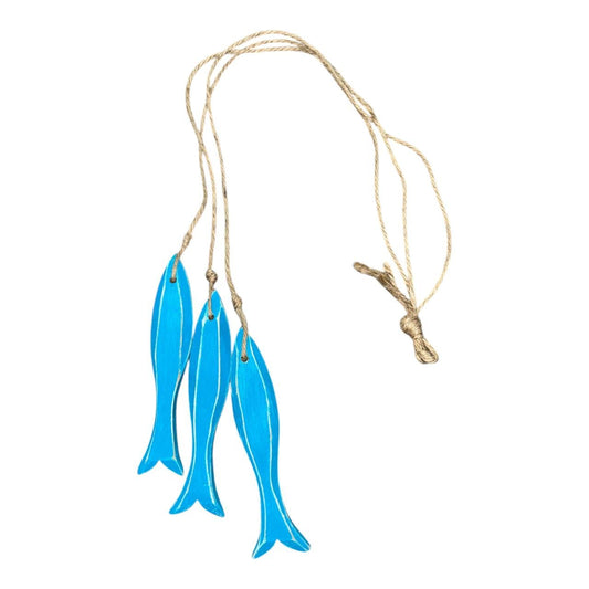 Blue Nautical Trio Fish Decor Set - Future Decor