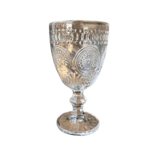 Clear Plastic Wine Glass Set of 6 - Future Decor