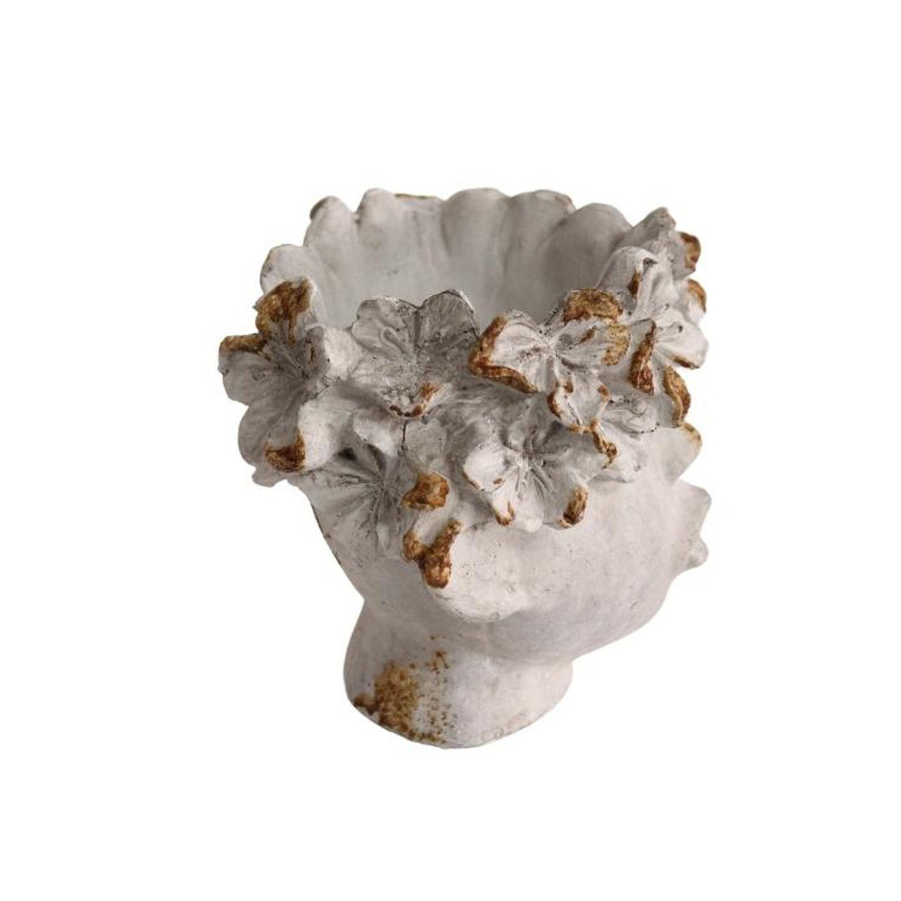 Elegant Floral Visage Display Piece - Future Decor