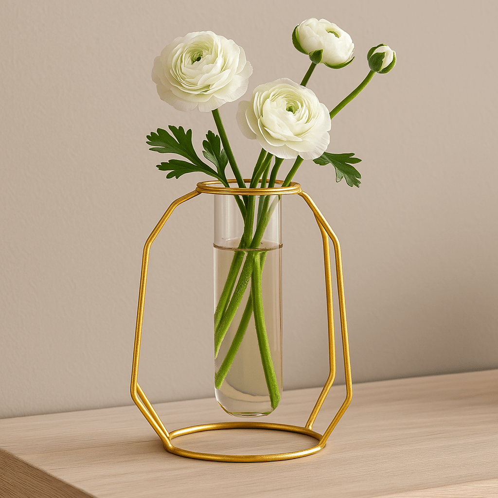 Gold Frame Vase - Nordic - Future Decor