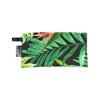 Handcrafted Tropical Green Pencil Bag - Future Decor