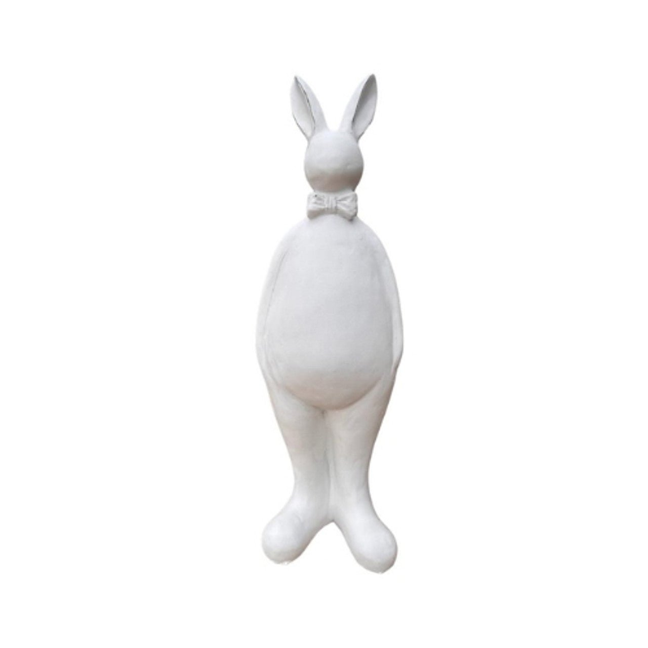 Medium Big Belly Standing Bow Tie Bunny - Future Decor