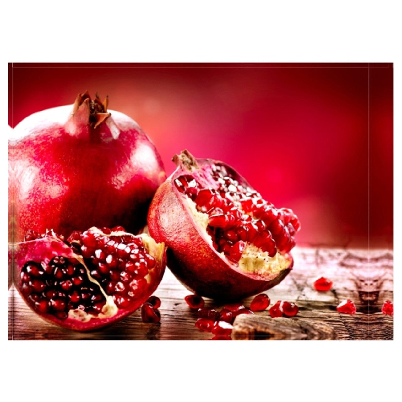 Pomegranate Design Disposable Table Mat - 24 Pack - Future Decor