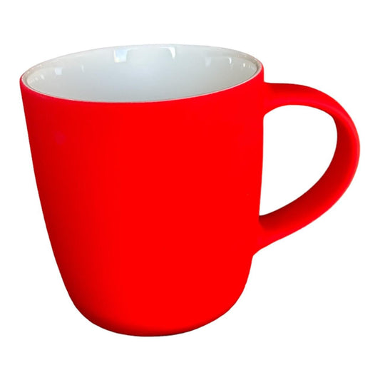 Shocking Red Ceramic Mug - Future Decor