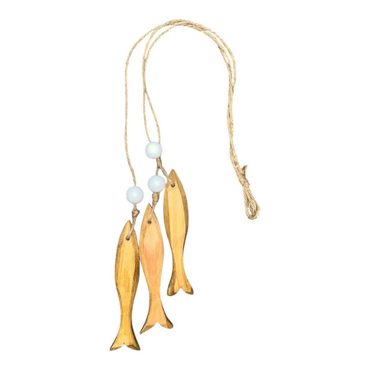 Small Brown Decorative Fish Trio - Future Decor