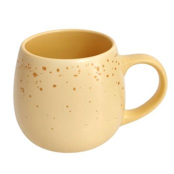 Speckled Gold Yellow Ceramic Mug - Future Decor