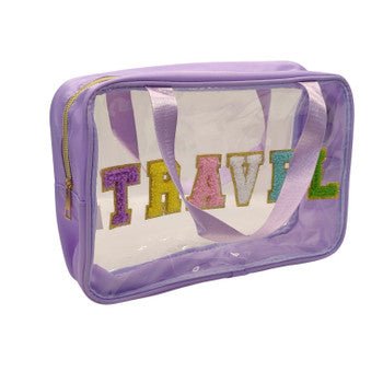 Stylish Purple PVC Handlebag for Travel and Daily Use - Future Decor