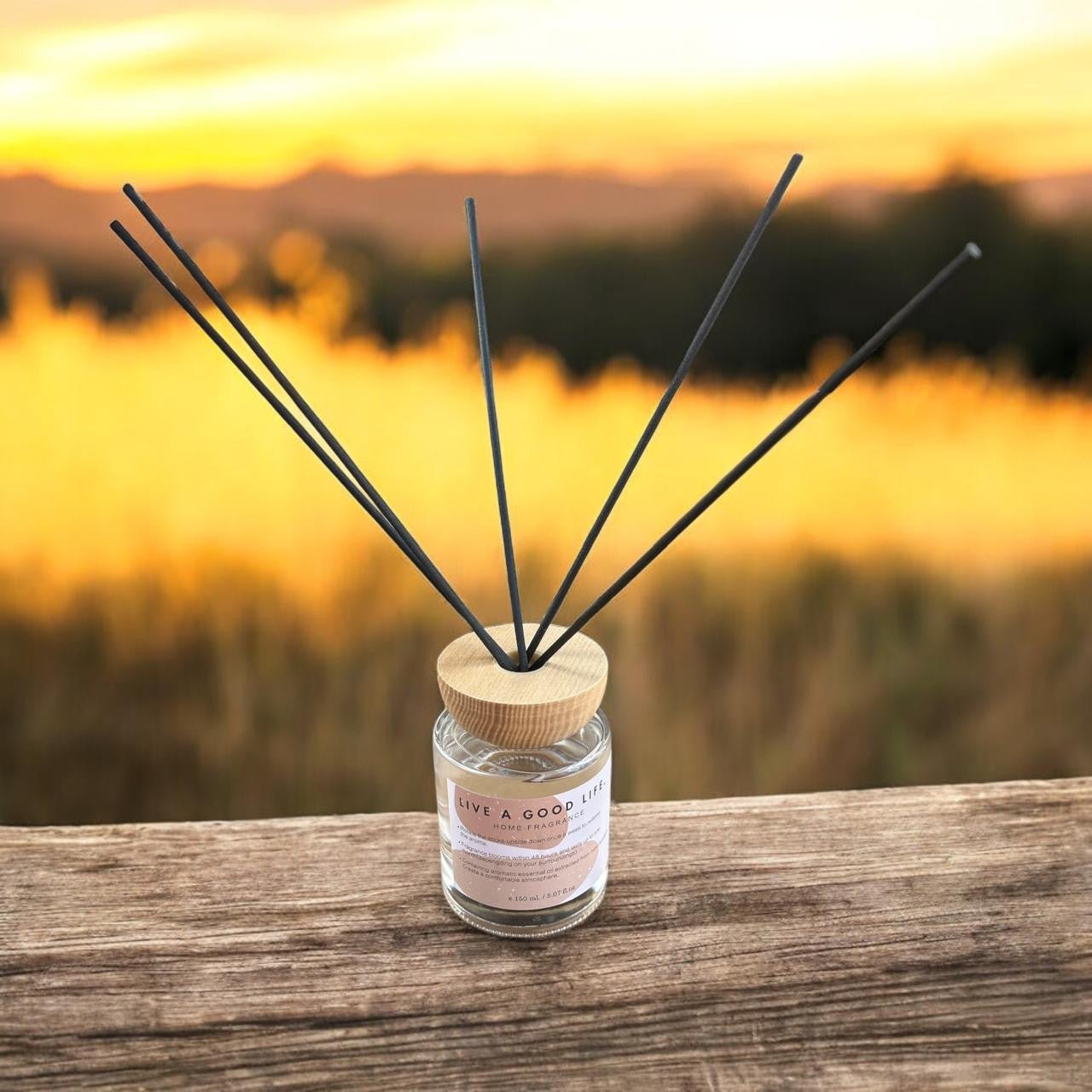 Tomiu Reed Diffuser - Rose Ebony - Future Decor