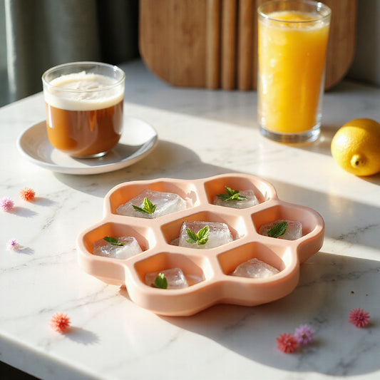 hexagon ice cube tray