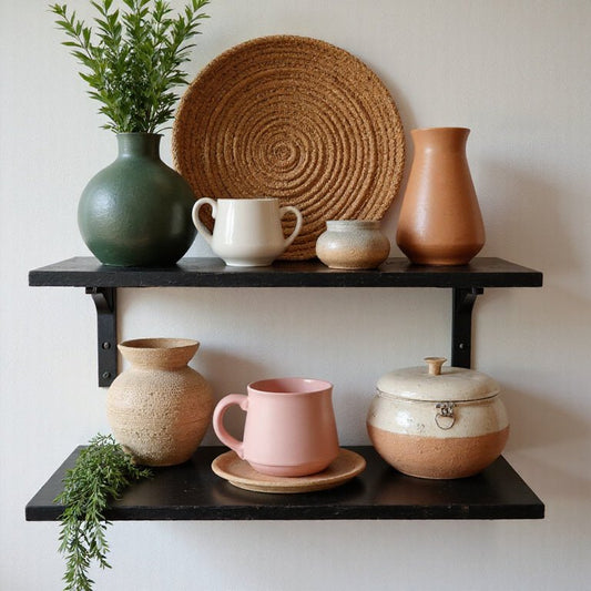"Creative Shelf Styling with Decorative Mugs for a Cozy South African Touch" - Future Decor