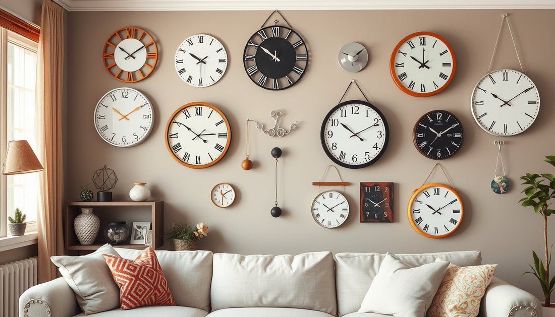 Creative Ways to Hang a Wall Clock Without Nails: Stylish Solutions for Your Home - Future Decor
