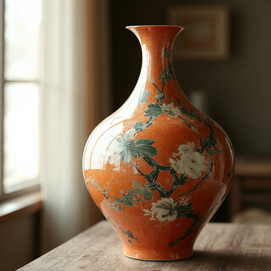 large ceramic vase