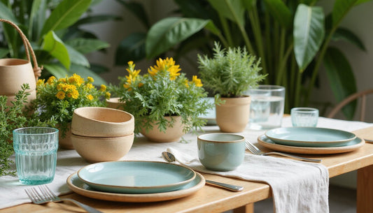 Discover the Best Eco-Friendly Dinnerware for Sustainable Dining - Future Decor