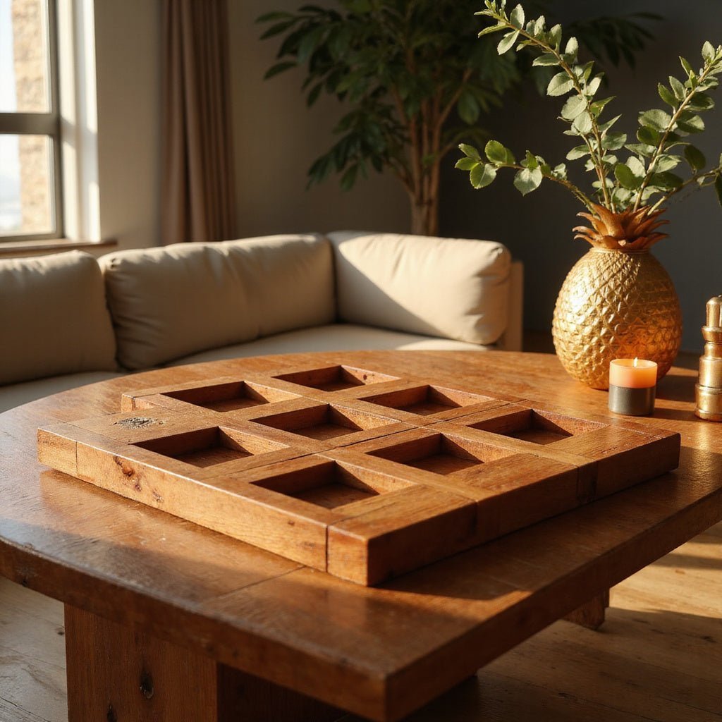 Elevate Your Home Decor with a Stylish Wooden Noughts and Crosses Game - Future Decor