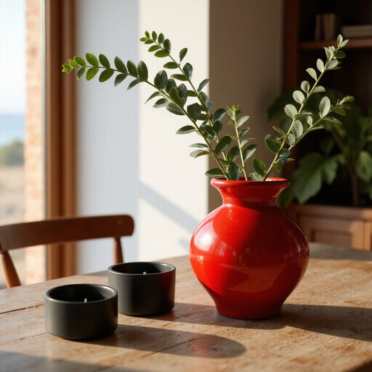 Enhance Your Home Decor with Bold Red Ceramic Vases: Styling Tips and Ideas - Future Decor