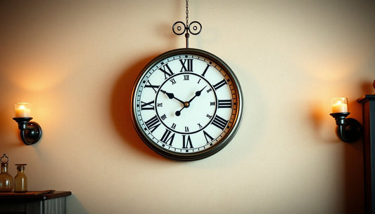 Timeless Elegance: Discover the Charm of Roman Hanging Wall Clocks - Future Decor