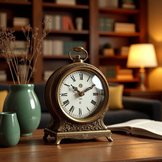 Timeless Elegance: Incorporating Vintage Table Clocks into Modern Home Decor - Future Decor