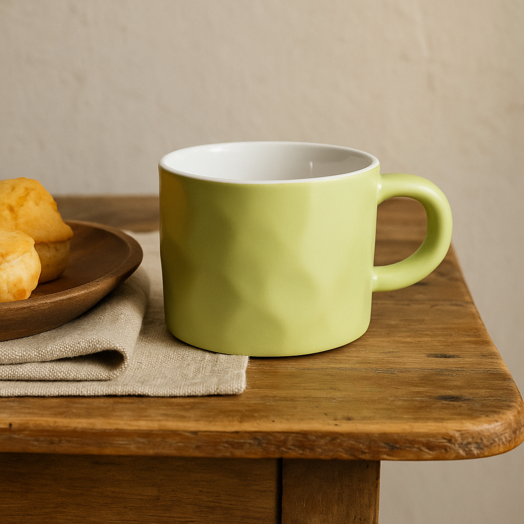 Green Ceramic Mug