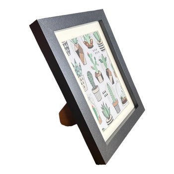 Cactus Accent Black Small Photoframe - Future Decor