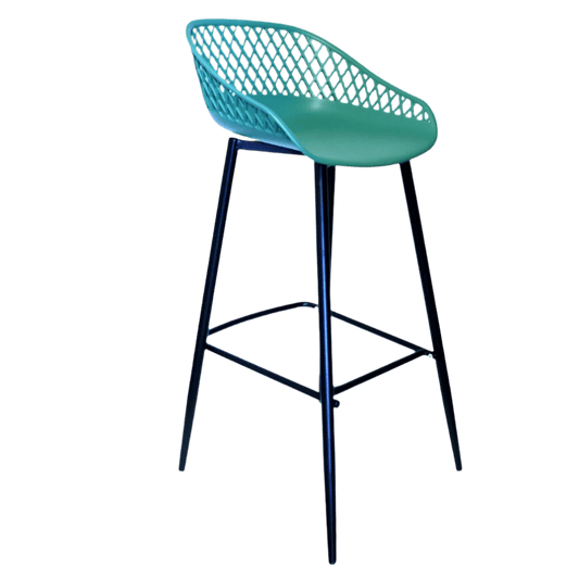 Green Diamond Back Bar Chair - Future Decor