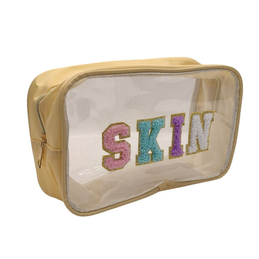 Yellow Makeup Essentials Pouch - Future Decor